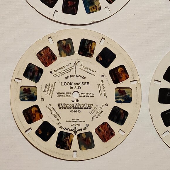 VINTAGE VIEW-MASTER Preview Reels x 4 Sawyer's Inc. - Picture 2 of 6